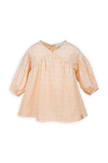 Cayano Girls’ Checkered Dress with Modern Fit