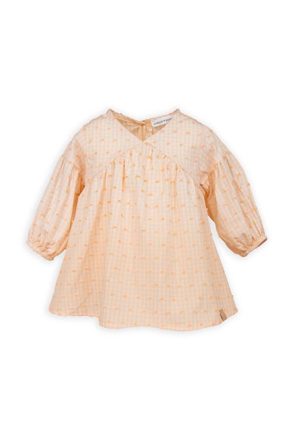 Cayano Girls’ Checkered Dress with Modern Fit