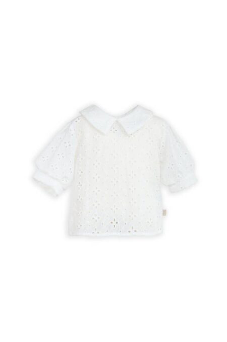 Cayano Girls’ Off-White Button-Up Shirt