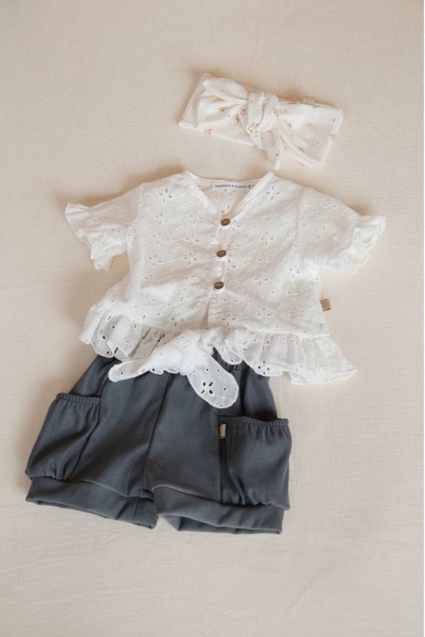 Cayano Girls’ Blue Denim Shorts - Image 4