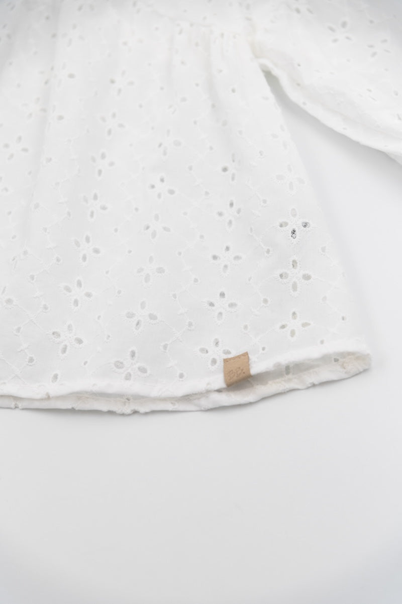 Cayano Girls’ Off-White Dress - Image 3