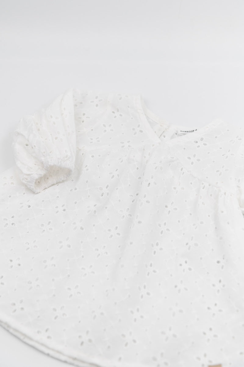 Cayano Girls’ Off-White Dress - Image 4