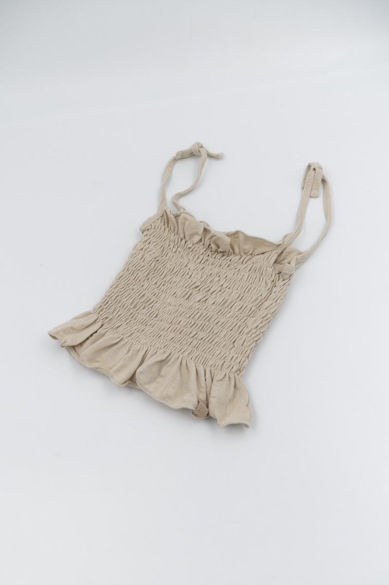 Cayano Girls’ Sand Beige Summer Top - Image 2
