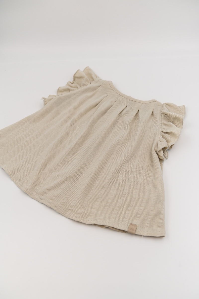 Cayano Girls’ Sand Beige Blouse Shirt - Image 3