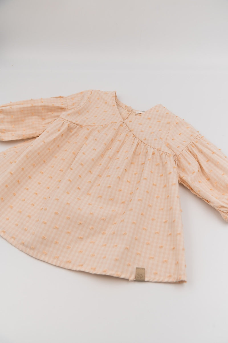 Cayano Girls’ Checkered Dress with Modern Fit - Image 2